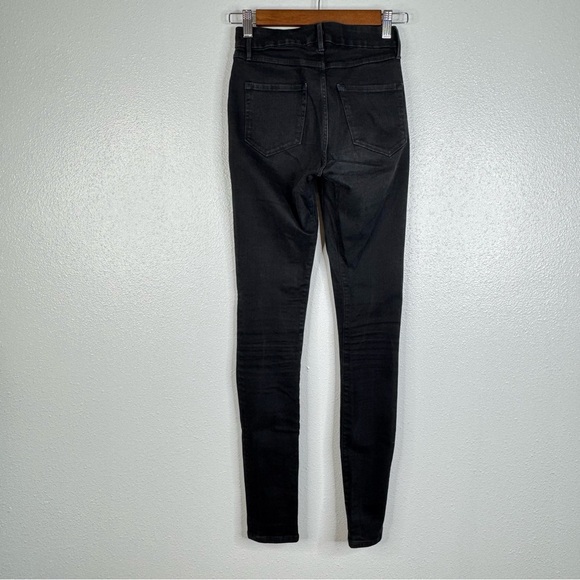 3x1 NYC W3 Channel Seam Skinny Jeans Black Size 24 - Picture 3 of 8